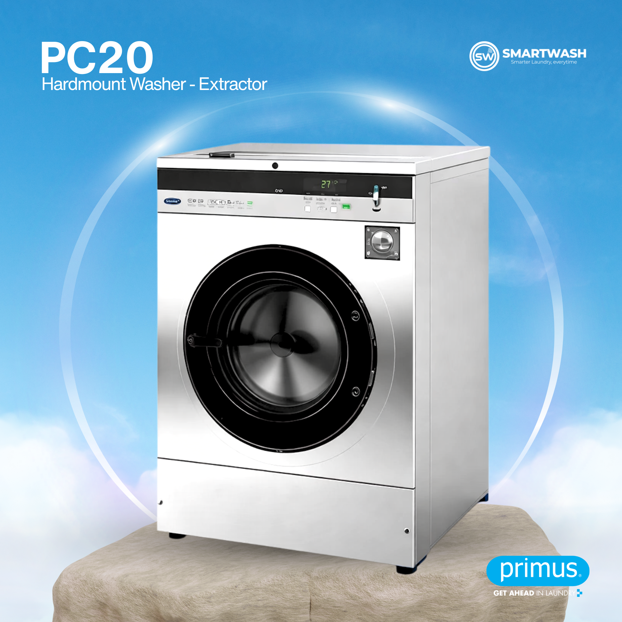 PC20 HARDMOUNT WASHER-EXTRACTORS